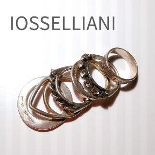 IOSSELLIANI - イオッセリアーニ☆6連リングの通販 by ajisai's shop ...