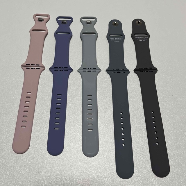 Apple Watchバンド メンズの時計(ラバーベルト)の商品写真