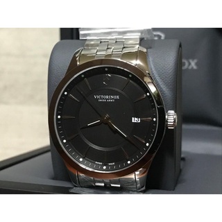 ビクトリノックス(VICTORINOX)のビクトリノックス アライアンス ブラック ステンレスブレスレット 241801(腕時計(アナログ))