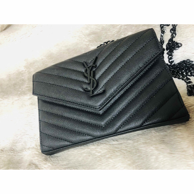 SAINT LAURENT チェーンウォレット - ショルダーバッグ