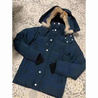 カナダグース(CANADA GOOSE)の超激レア　カナダグース ロンハーマン 10周年 別注 ダウン　ネイビー　XS(ダウンジャケット)