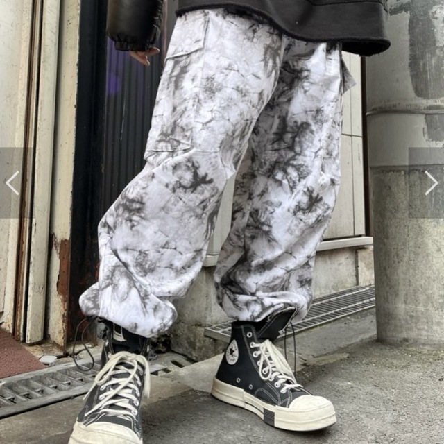 【XU DOG SELECT】tie-dye jogger pants