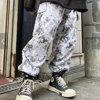 【XU DOG SELECT】tie-dye jogger pants(ワークパンツ/カーゴパンツ)