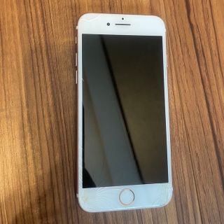 アイフォーン(iPhone)のApple iPhone7 32GB ローズゴールド　画面割れあり(スマートフォン本体)