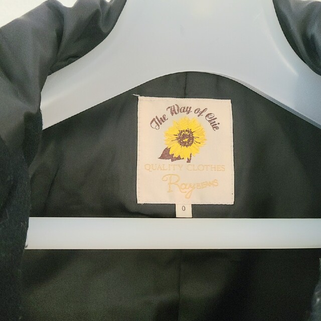 Ray BEAMS(レイビームス)のダッフルコート ブラック（レイビームス） レディースのジャケット/アウター(ダッフルコート)の商品写真