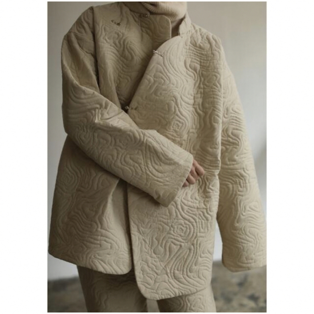 little $uzie - リトルスージー Contour Map Quilt China Jacket little $uzie - リトルスージー Contour Map Quilt China Jacket