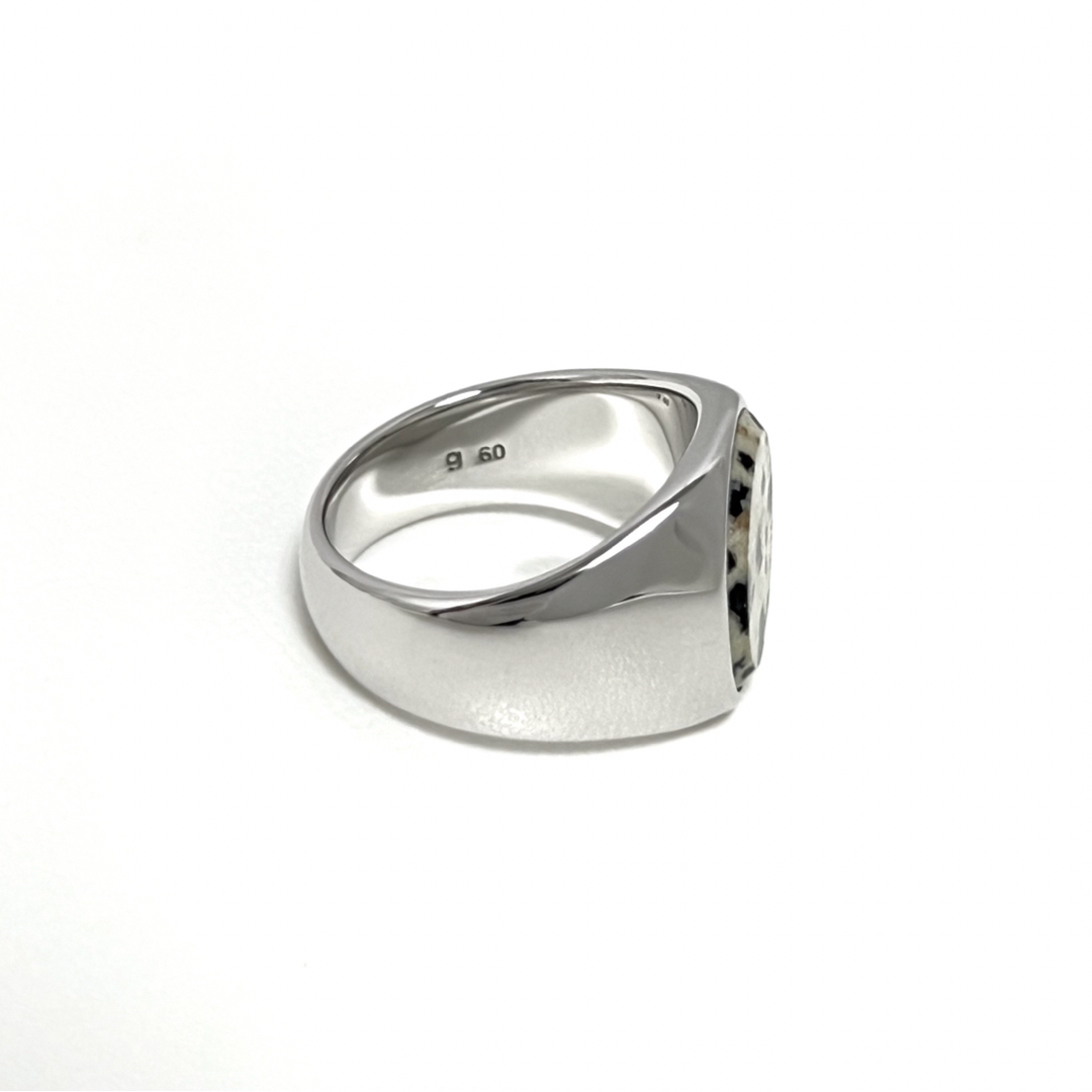 TOM WOOD Oval Silver Ring 60