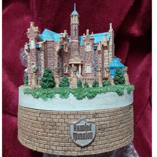 ディズニー(Disney)のホーンデットマンション　城　フィギュア　時計　限定品　激レア　ディズニーランド(置時計)