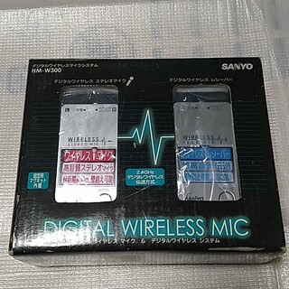 サンヨー(SANYO)のSANYO HM-W300 デジタルワイヤレスマイクシステム ジャンク品(その他)