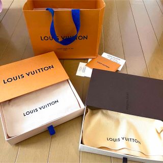 ルイヴィトン(LOUIS VUITTON)のルイヴィトン　箱　空き箱　財布　ウォレット(ショップ袋)