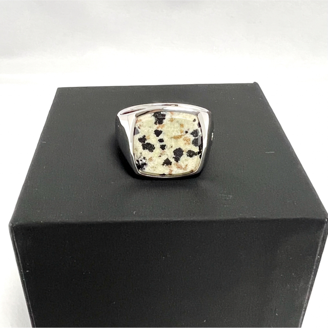 TOM WOOD - 58 新品 トムウッド レオパード スクエア リング TOM WOOD - 58 新品 トムウッド レオパード スクエア リング