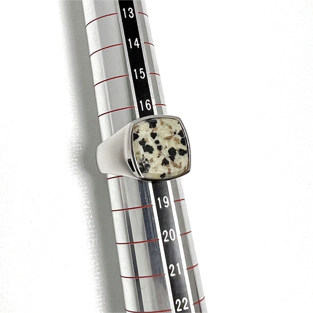 TOM WOOD - 58 新品 トムウッド レオパード スクエア リング TOM WOOD - 58 新品 トムウッド レオパード スクエア リング