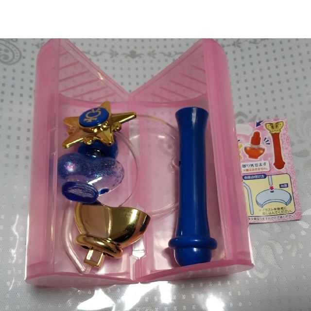 セーラームーン(セーラームーン)のセーラームーン マーキュリー ステッキ ガチャ エンタメ/ホビーのアニメグッズ(その他)の商品写真