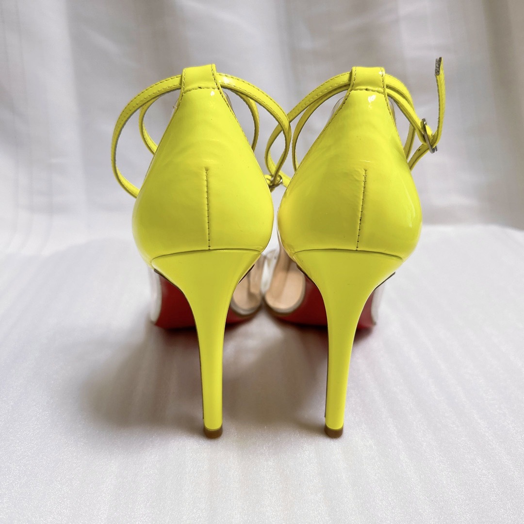 Christian Louboutin(クリスチャンルブタン)のルブタン　ビニール　クリア　サンダル　ハイヒール　ストラップ　パンプス　靴 レディースの靴/シューズ(ハイヒール/パンプス)の商品写真