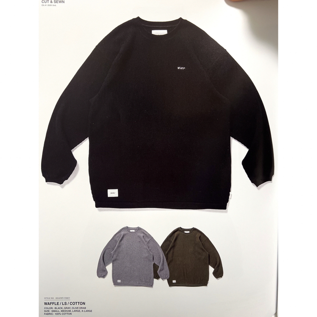 W)taps(ダブルタップス)のWTAPS 20AW WAFFLE ダブルタップス23SS DESCENDANT メンズのトップス(その他)の商品写真