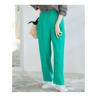 アーバンリサーチロッソ(URBAN RESEARCH ROSSO)の【GREEN】イージーセミワイドツータックスラックス(その他)