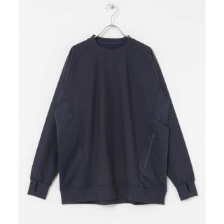 アーバンリサーチ(URBAN RESEARCH)の【NAVY】DAIWA LONG-SLEEVE SWEAT STRETCH MERYL(スウェット)