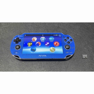 PlayStationVita　サファイアブルー　ケース　充電器　4GB　ソフト