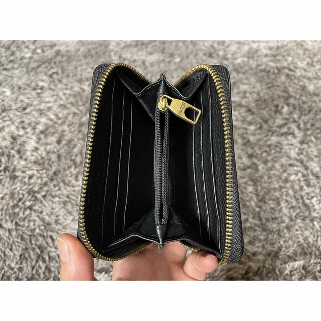 送関込 VERSACE JEANS COUTURE 72YA5PA7 小銭入れ 黒899 - 通販 - lacc