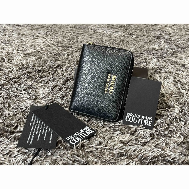 VERSACE JEANS COUTURE 72YA5PA7 小銭入れ 黒899 biblioteca.catalinas