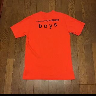 コムデギャルソン(COMME des GARCONS)のCOMME des GARCONS SHIRT boys ロゴプリント Tシャツ(Tシャツ/カットソー(半袖/袖なし))