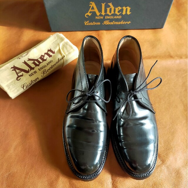 状態良好 Alden cordvan chukka boots size7.0D