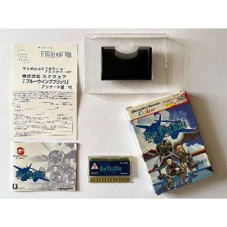 ワンダースワンカラー ブルーウィングブリッツ ハガキあり　Wonderswan(携帯用ゲームソフト)