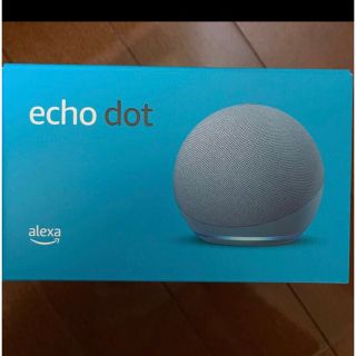 エコー(ECHO)のecho dot 第四世代　トワイライトブルー　新品未開封(スピーカー)