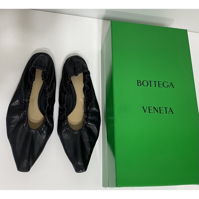 Bottega Veneta - 【正規品】ボッテガヴェネタ アーモンド フラットシューズ パンプス