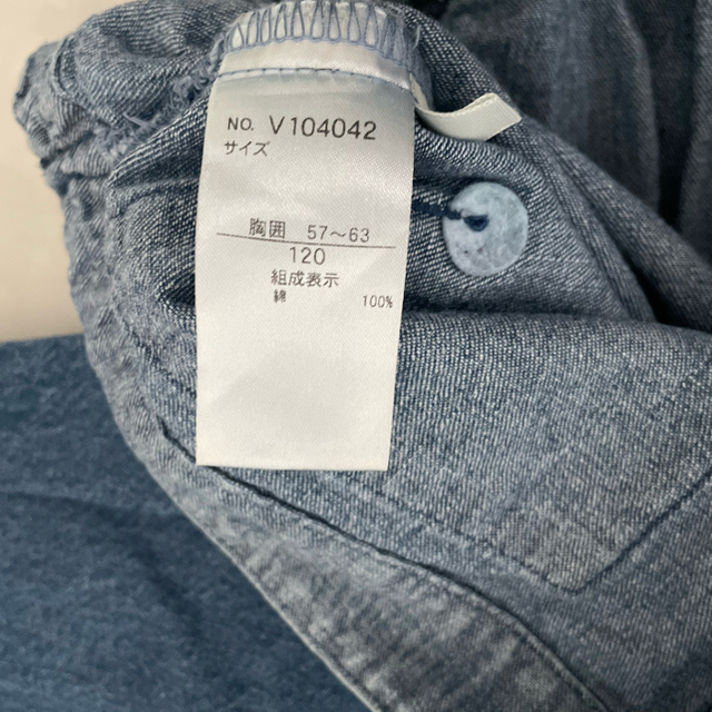 F.O.KIDS(エフオーキッズ)のアプレレクール　デニムジャケット120 キッズ/ベビー/マタニティのキッズ服男の子用(90cm~)(ジャケット/上着)の商品写真