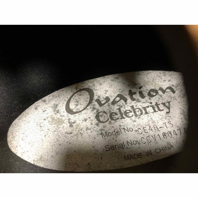 Ovation オベーション Celebrity Elite CE48 T5  楽器のギター(アコースティックギター)の商品写真