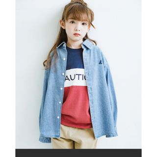 ノーティカ(NAUTICA)のノーティカ　デニムシャツ100(Tシャツ/カットソー)