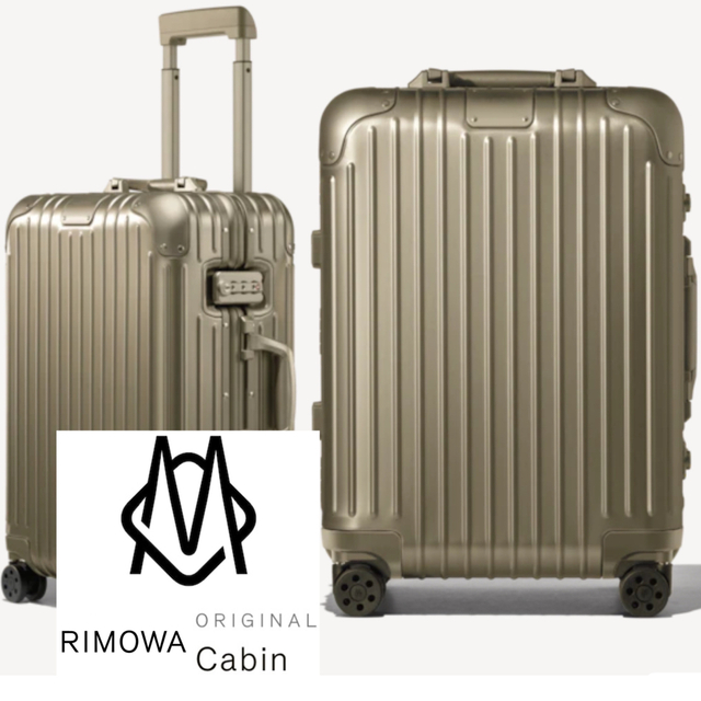 RIMOWA - RIMOWAのORIGINAL Cabinゴールド35Lスーツケース