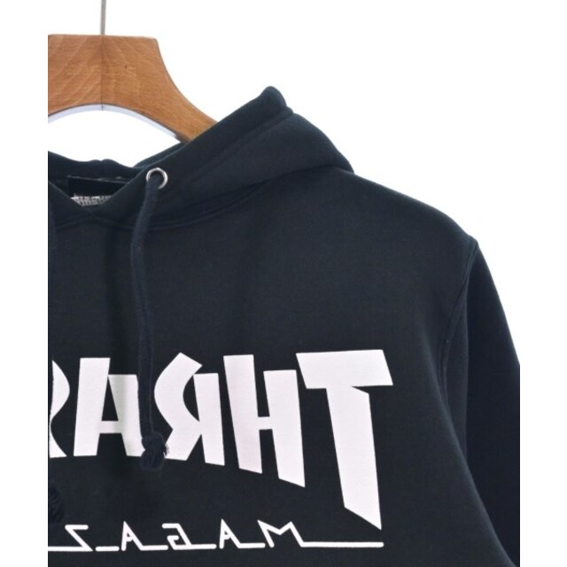 THRASHER(スラッシャー)のTHRASHER スラッシャー パーカー S 黒 【古着】【中古】 メンズのトップス(パーカー)の商品写真