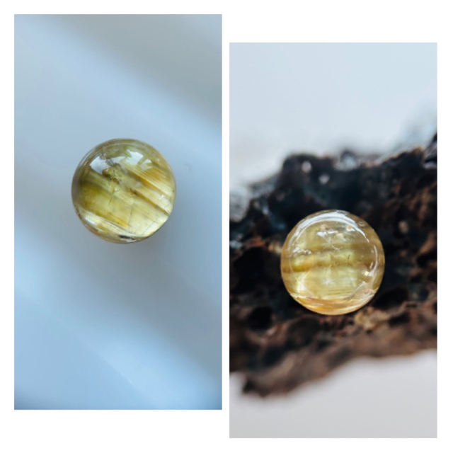 R0304-2)『タイチン』天然ルチルクォーツキャッツアイ 1.313ct | fser.cl