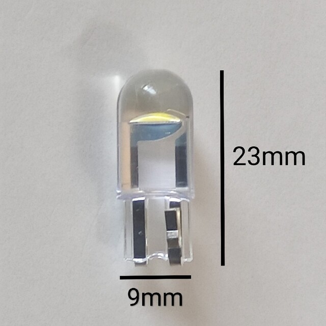 【2個】　T10 LED  バルブ 白　12v　white　6000K 自動車/バイクの自動車/バイク その他(その他)の商品写真