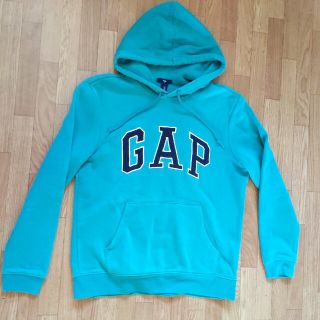 ギャップ(GAP)のGAPパーカー　XＳ　グリーン(パーカー)