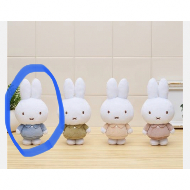 miffy(ミッフィー)のタイトーくじ　ミッフィーとおでかけ　D賞マスコット エンタメ/ホビーのおもちゃ/ぬいぐるみ(ぬいぐるみ)の商品写真