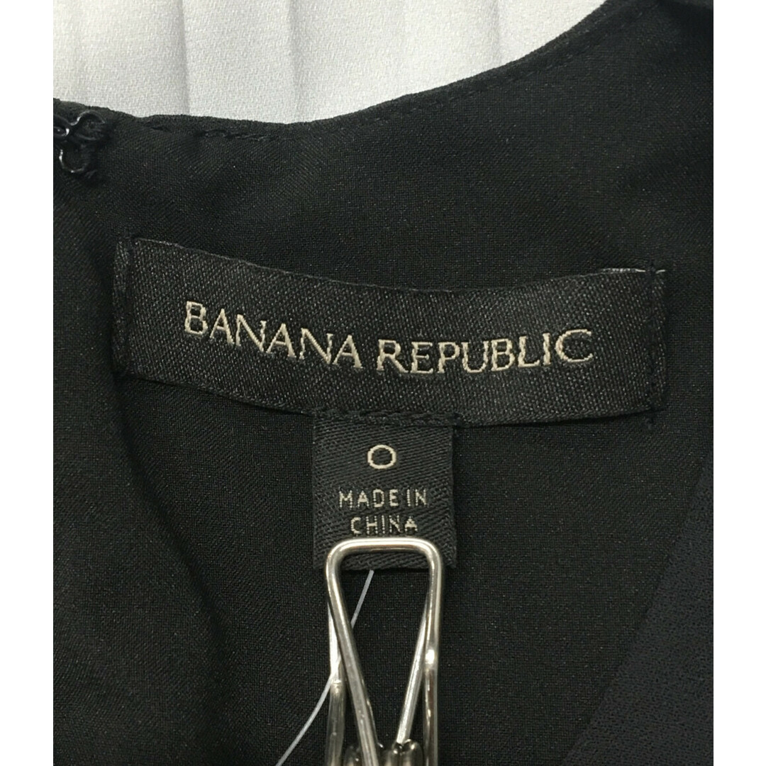 Banana Republic(バナナリパブリック)の美品 バナナリパブリック ノースリーブプリーツワンピース レディース 0 レディースのトップス(タンクトップ)の商品写真