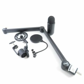 美品 Logicool ロジクール Blue YETI A00132 マイク・ショックマウント・マイクアーム 配信 ストリーマー PC周辺機器 HY349C (その他)