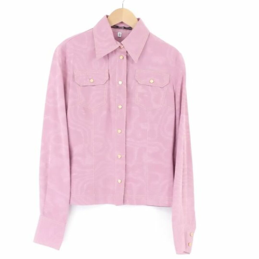 GIANFRANCO FERRE ジャンフランコフェレ ブラウス ピンク 40(M) アセテート 他 シャツ レディース AM3940A62 | フリマアプリ ラクマ