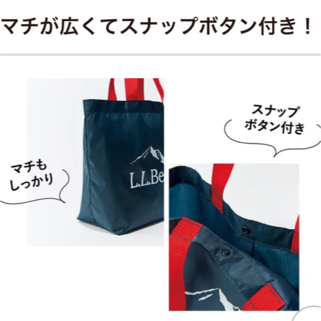 L.L.Bean(エルエルビーン)の　L.L.Bean BIGショルダートート repetto レペット　トート エンタメ/ホビーのコレクション(ノベルティグッズ)の商品写真