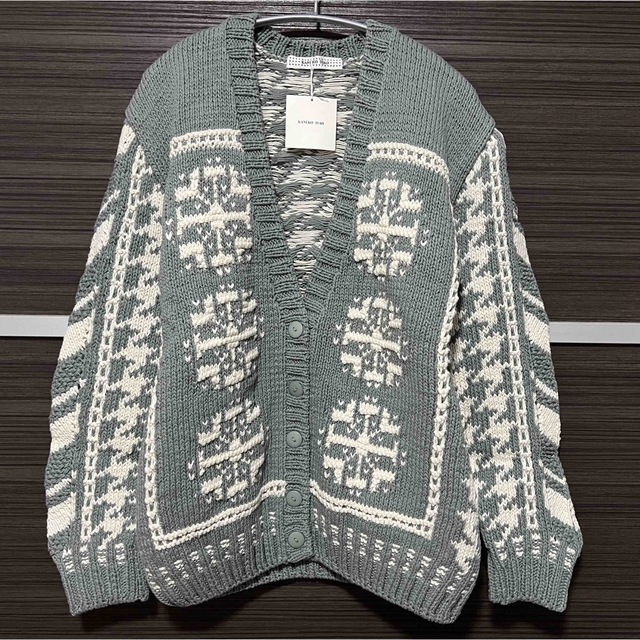 未使用品】KANEKO ISAO 雪柄 ニットコート | www.jarussi.com.br