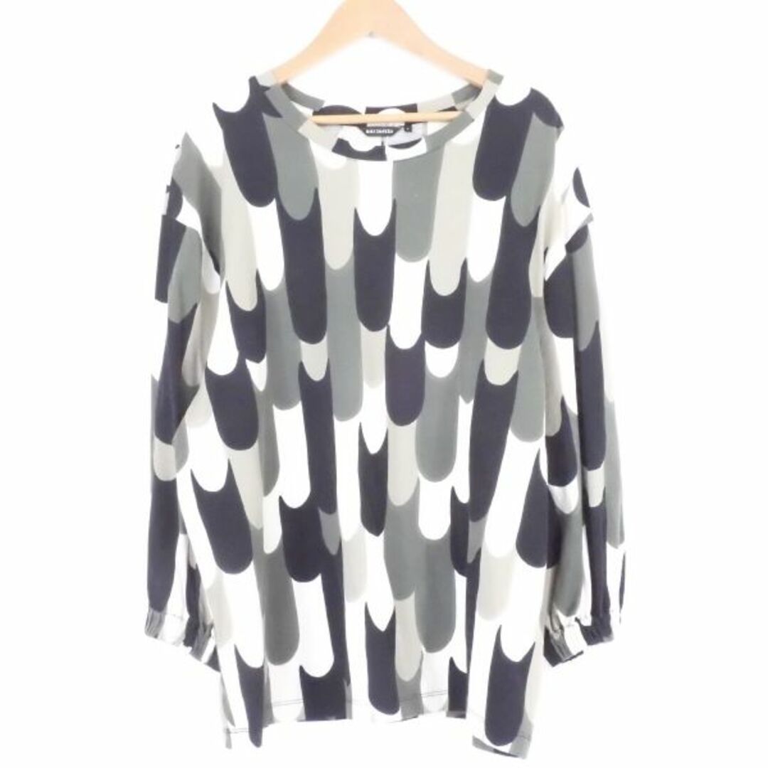 marimekko(マリメッコ)のmarimekko マリメッコ トップス カーキ L コットン100％ レディース AY3351A57  レディースのトップス(その他)の商品写真