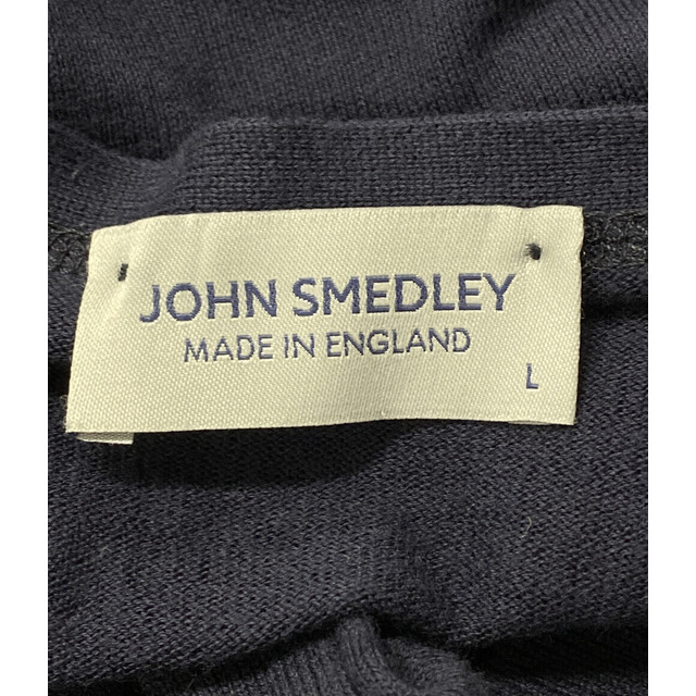 JOHN SMEDLEY(ジョンスメドレー)のジョンスメドレー 長袖Vネックカーディガン メンズ L メンズのトップス(カーディガン)の商品写真