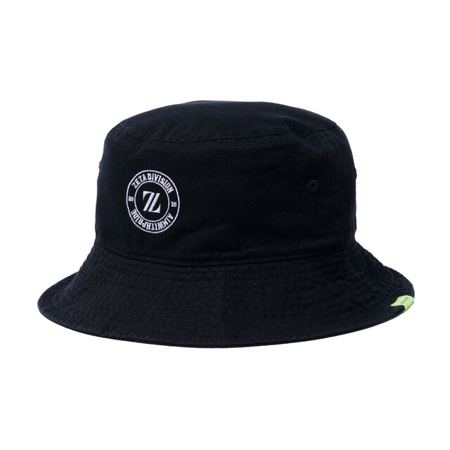 Zeta VARSITY BUCKET HAT / BLACK メンズの帽子(キャップ)の商品写真