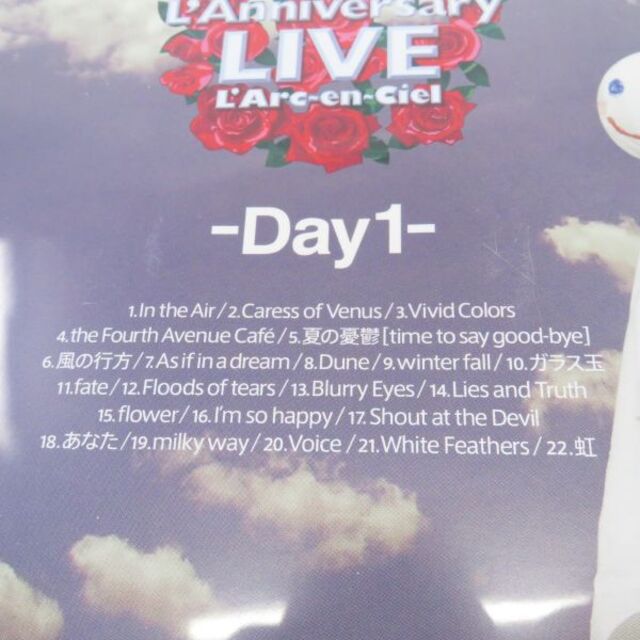 美品 L’Arc-en-Ciel 20th L'Anniversary LIVE-Day1-Day2- 20周年ライブブルーレイディスク 2点 Blu-ray Disc 2枚組セット ラルク hyde HU358C 4