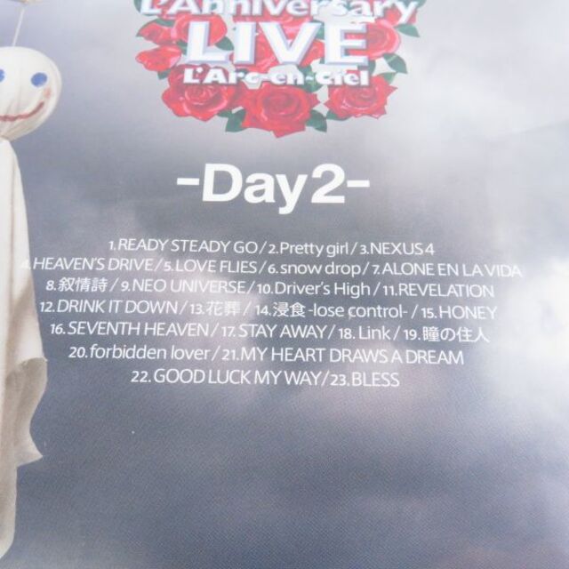 美品 L’Arc-en-Ciel 20th L'Anniversary LIVE-Day1-Day2- 20周年ライブブルーレイディスク 2点 Blu-ray Disc 2枚組セット ラルク hyde HU358C 5