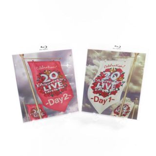 美品 L’Arc-en-Ciel 20th L'Anniversary LIVE-Day1-Day2- 20周年ライブブルーレイディスク 2点 Blu-ray Disc 2枚組セット ラルク hyde HU358C (ポップス/ロック(邦楽))