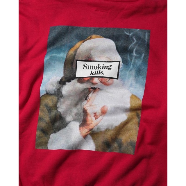 新品#FR2 Smoking kills SANTA Hoodie - パーカー